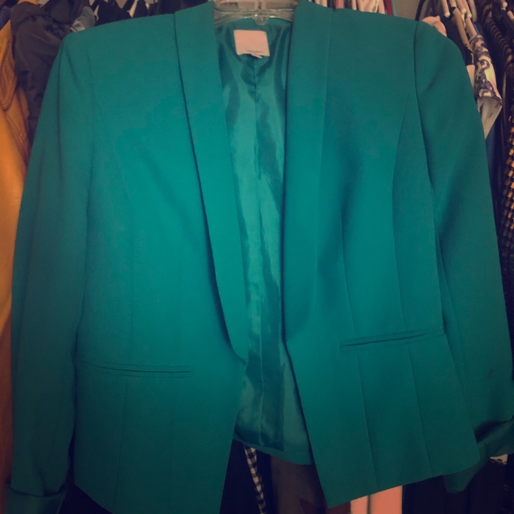 Halogen Teal Blazer